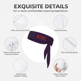 Custom Purple Red Headband