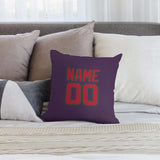 Custom Purple Red Pillowcase