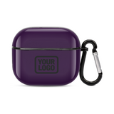 Custom Purple Black AirPods Case (3rd Generation)