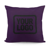 Custom Purple Black Pillowcase