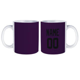 Custom Purple Black Mug