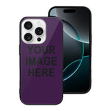 Custom Purple Black Phone Case