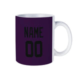 Custom Purple Black Mug