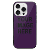Custom Purple Black Phone Case