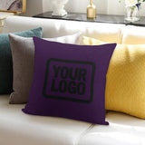 Custom Purple Black Pillowcase