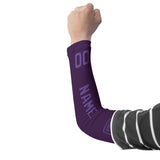 Custom Purple Light Purple Arm Sleeve