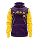 Custom Purple Gold Hoodie 0707303007B31730
