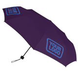 Custom Purple Sky Blue Automatic Umbrella