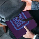 Custom Purple Sky Blue Laptop Bag