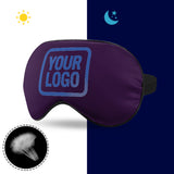 Custom Purple Sky Blue Sleep Mask