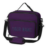 Custom Purple Blue Lunch Bag