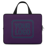 Custom Purple Blue Laptop Bag