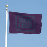 Custom Purple Blue Flag