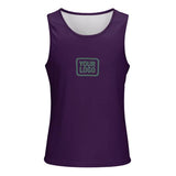 Custom Purple Blue Green Men's Tank Top