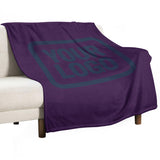 Custom Purple Blue Blanket