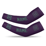Custom Purple Blue Green Arm Sleeve