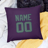 Custom Purple Blue Green Pillowcase