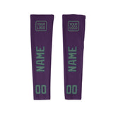 Custom Purple Blue Green Arm Sleeve