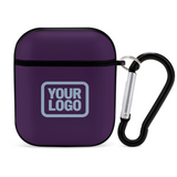 Custom Purple Light Blue AirPods Case