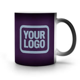 Custom Purple Light Blue Magic Mug