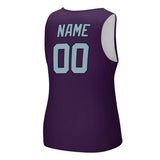 Custom Purple Light Blue Men's Tank Top