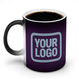 Custom Purple Light Blue Magic Mug