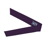Custom Purple Light Blue Headband