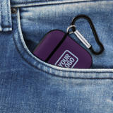 Custom Purple Light Blue AirPods Case