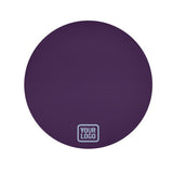 Custom Purple Light Blue Round Table Cloth