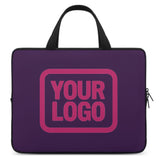 Custom Purple Pink Laptop Bag