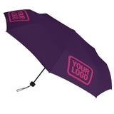 Custom Purple Pink Automatic Umbrella