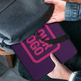 Custom Purple Pink Laptop Bag