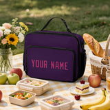 Custom Purple Pink Lunch Bag
