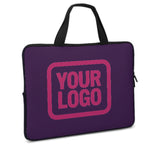 Custom Purple Pink Laptop Bag