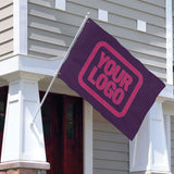 Custom Purple Pink Flag