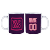 Custom Purple Light Pink Mug