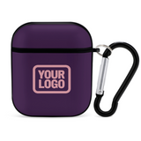 Custom Purple Light Pink AirPods Case