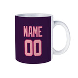 Custom Purple Light Pink Mug