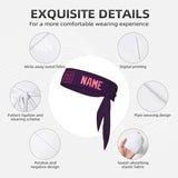 Custom Purple Light Pink Headband