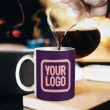 Custom Purple Light Pink Mug