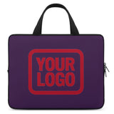 Custom Purple Red Laptop Bag