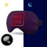 Custom Purple Red Sleep Mask