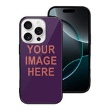 Custom Purple Copper Rose Phone Case