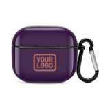 Custom Purple Copper Rose AirPods Case (3rd Generation)