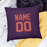 Custom Purple Copper Rose Pillowcase