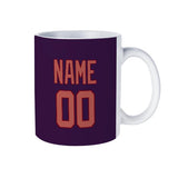 Custom Purple Copper Rose Mug