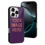 Custom Purple Copper Rose Phone Case