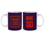 Custom Purple Orange Red Mug