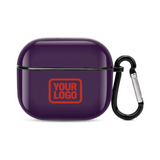 Custom Purple Orange Red AirPods Case (3rd Generation)