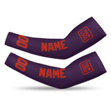 Custom Purple Orange Red Arm Sleeve